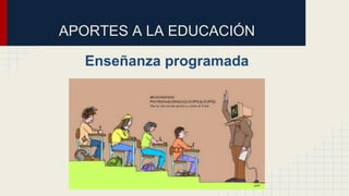 APORTES A LA EDUCACIÓN
Enseñanza programada