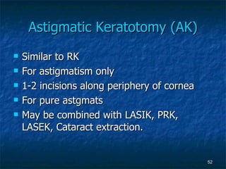 Fatima refractive surgery lecture | PPT