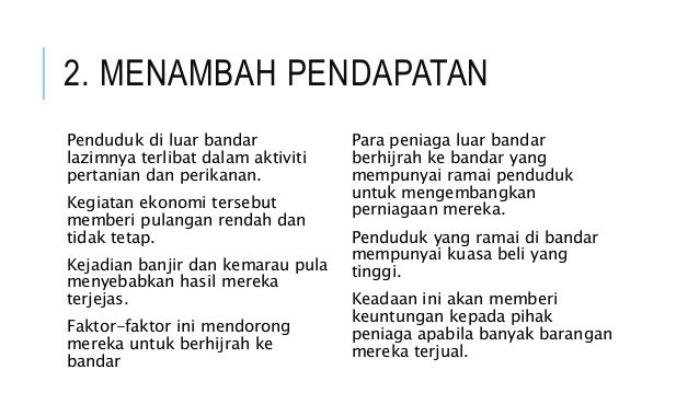 Migrasi Penduduk Tingkatan 2