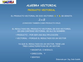 Operaciones con vectores | PPT