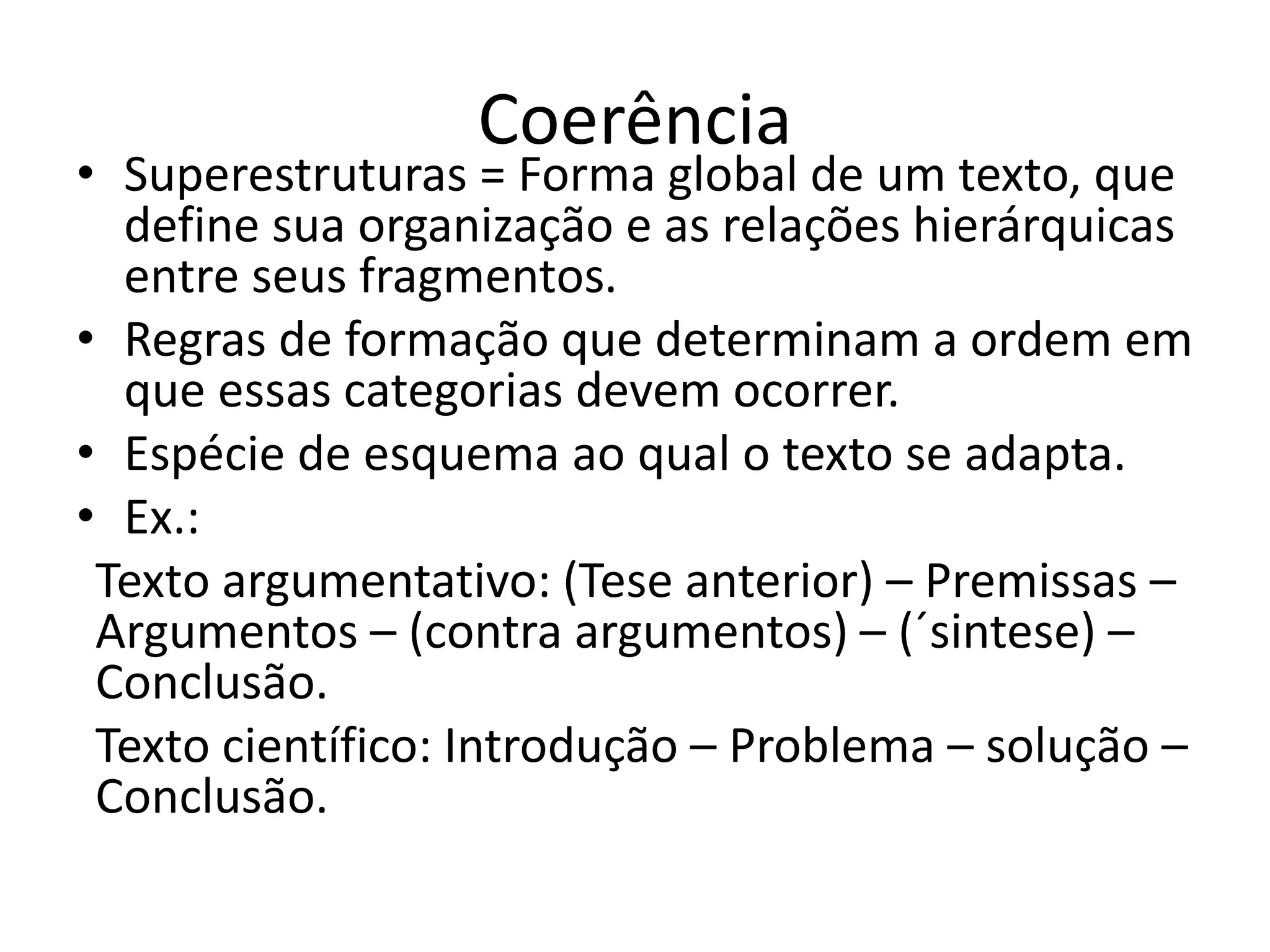 Marcas De Textualidade Coesão Coerência E Intertextualidade - BINKEDU