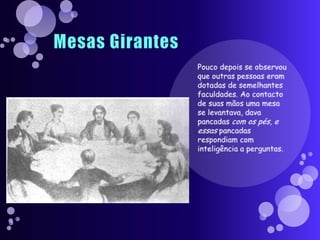 Fatos que antecederam a codificação do espiritismo