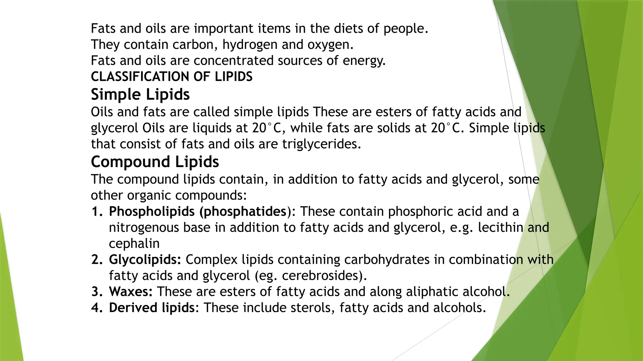 Dietary FATS ,Lipid ,Fatty Acid , Classification of fatty acid. | PPTX