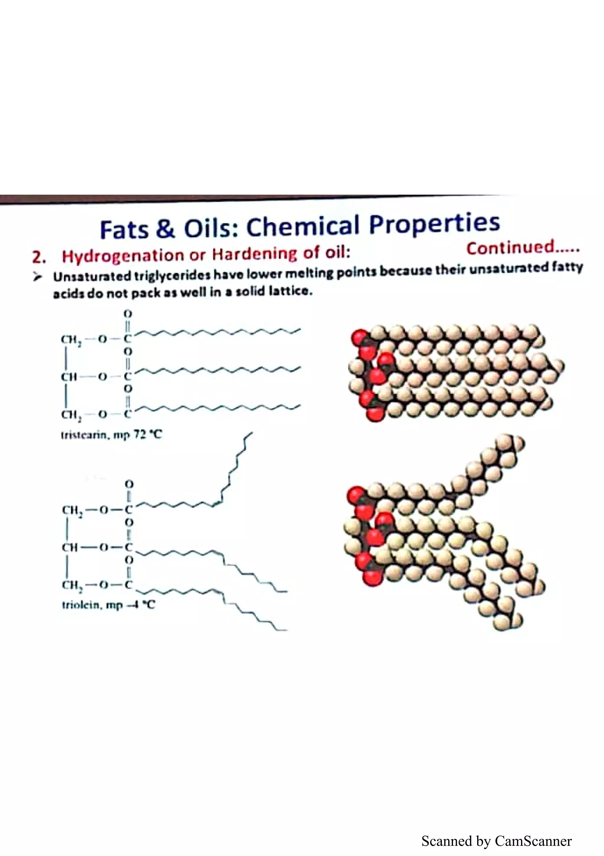 Fats and Oils. | PDF