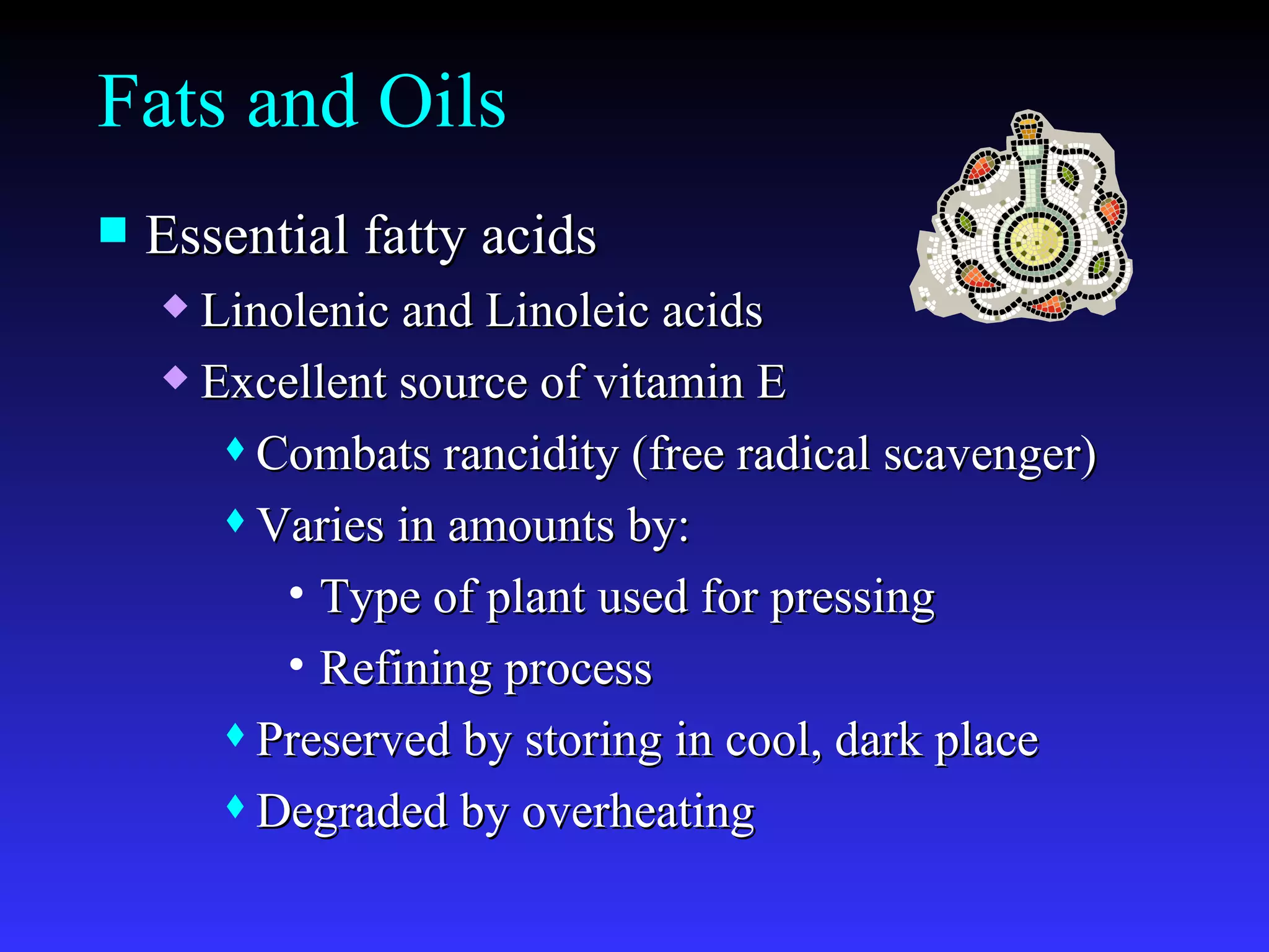 Fats and Oils | PPT
