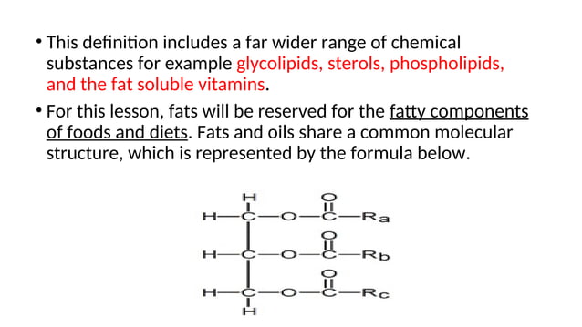 FATS AND OILS explained in details with illustrations | PPT