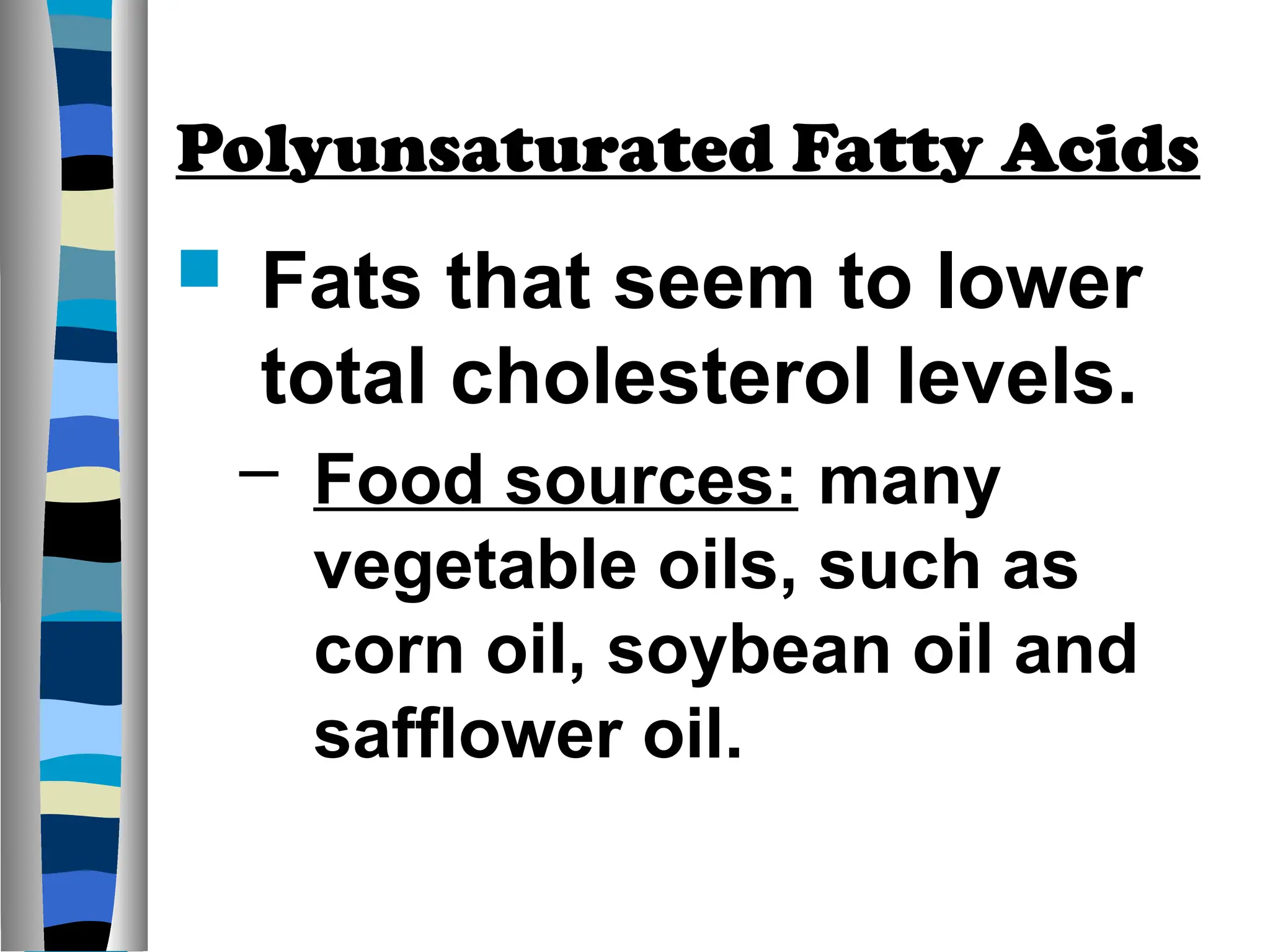 Fats and oils pptx biology igcse notes to refer ppt