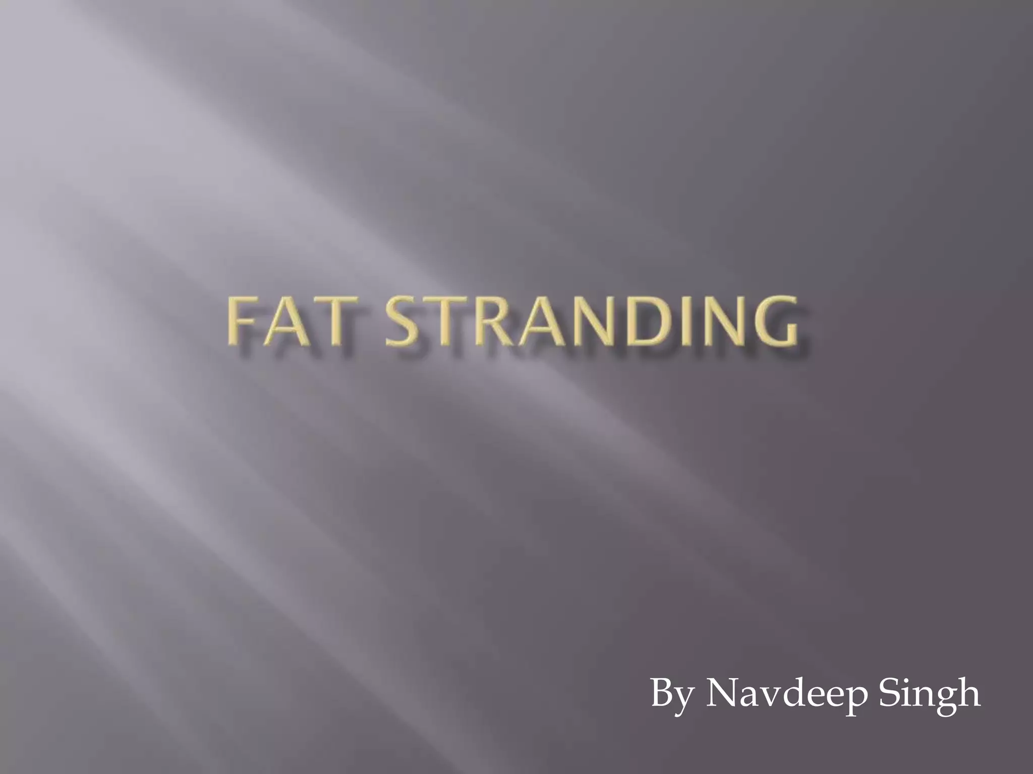 Don'T Ignore This! Fat Stranding And Cancer Risk - 8xhtous