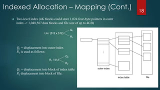 File System and File allocation tables | PPTX