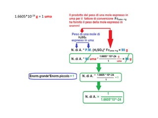 1.6605*10-24 g = 1 uma
 