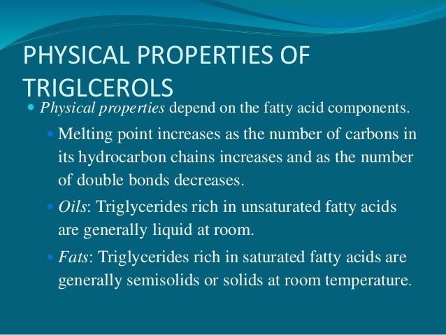 Fatty Acids That Are Liquid At Room Temperature Are Generally Fatty Acids That Are Liquid At Room Temperature Are Generally