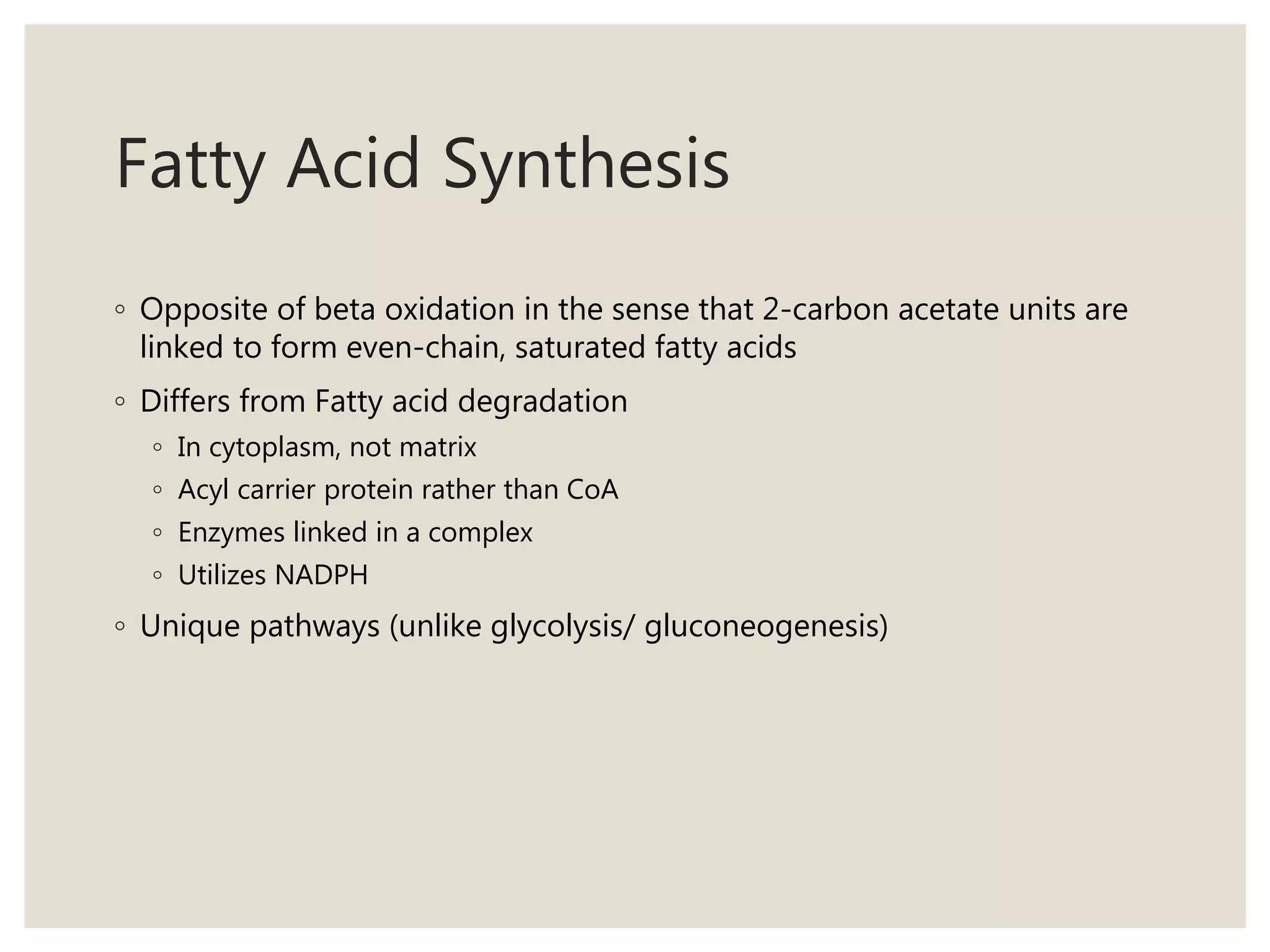 Fatty acid notes | PPTX