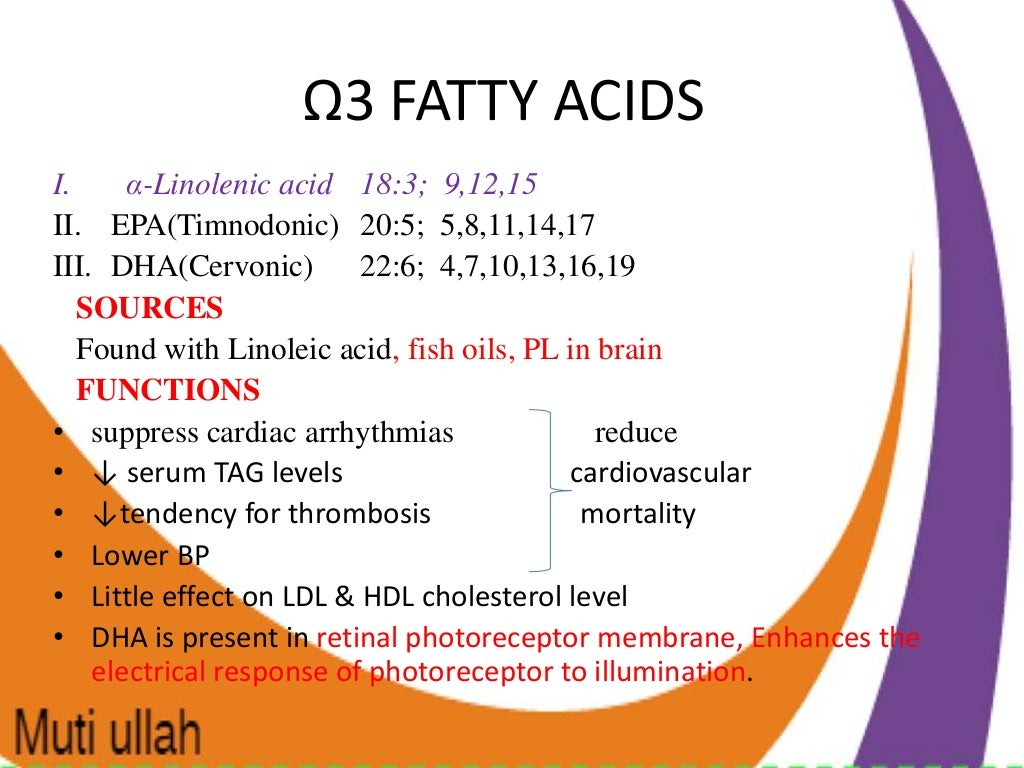 Fatty acids, omega 6 fatty acids, classification of fatty acids
