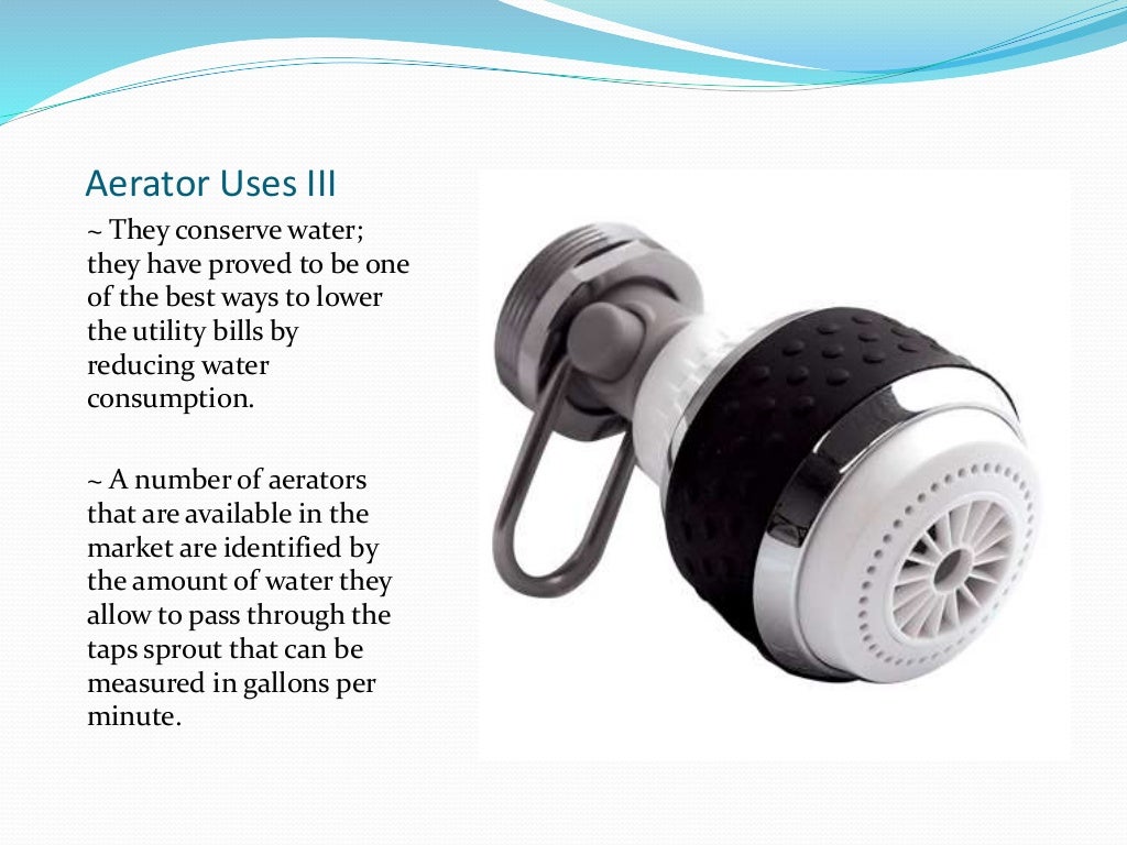 Faucet aerators
