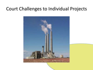 Court Challenges to Individual Projects