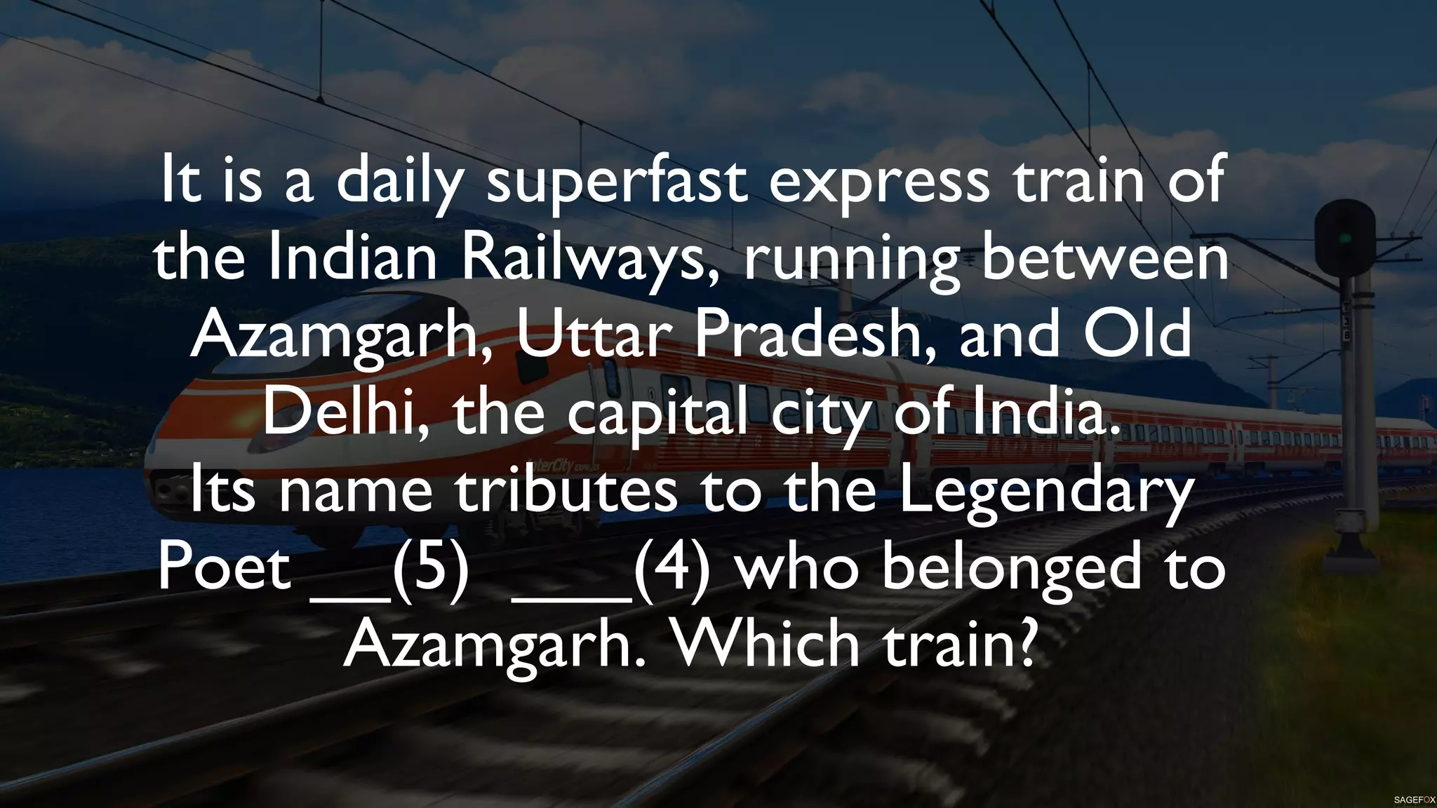 Fauji Express - An Army & Railways Quiz
