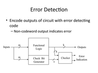 Comprehensive Overview of Fault Tolerance in Computer Systems and ...