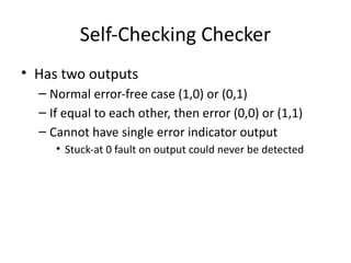 Fault Indicators Computer Comprehensive Overview of Fault Tolerance in Computer Systems and ...