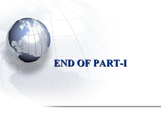 END OF PART-I 