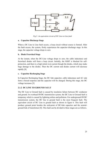 FAULT ANALISIS IN HVDC & HVAC TRANSMISSION LINE | PDF
