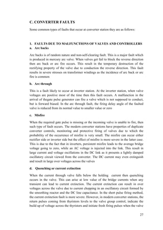 FAULT ANALISIS IN HVDC & HVAC TRANSMISSION LINE | PDF
