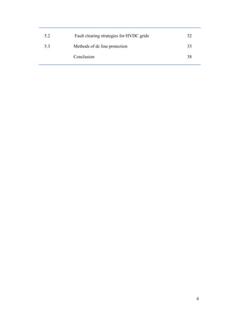 FAULT ANALISIS IN HVDC & HVAC TRANSMISSION LINE | PDF