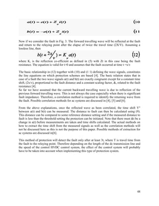 FAULT ANALISIS IN HVDC & HVAC TRANSMISSION LINE | PDF