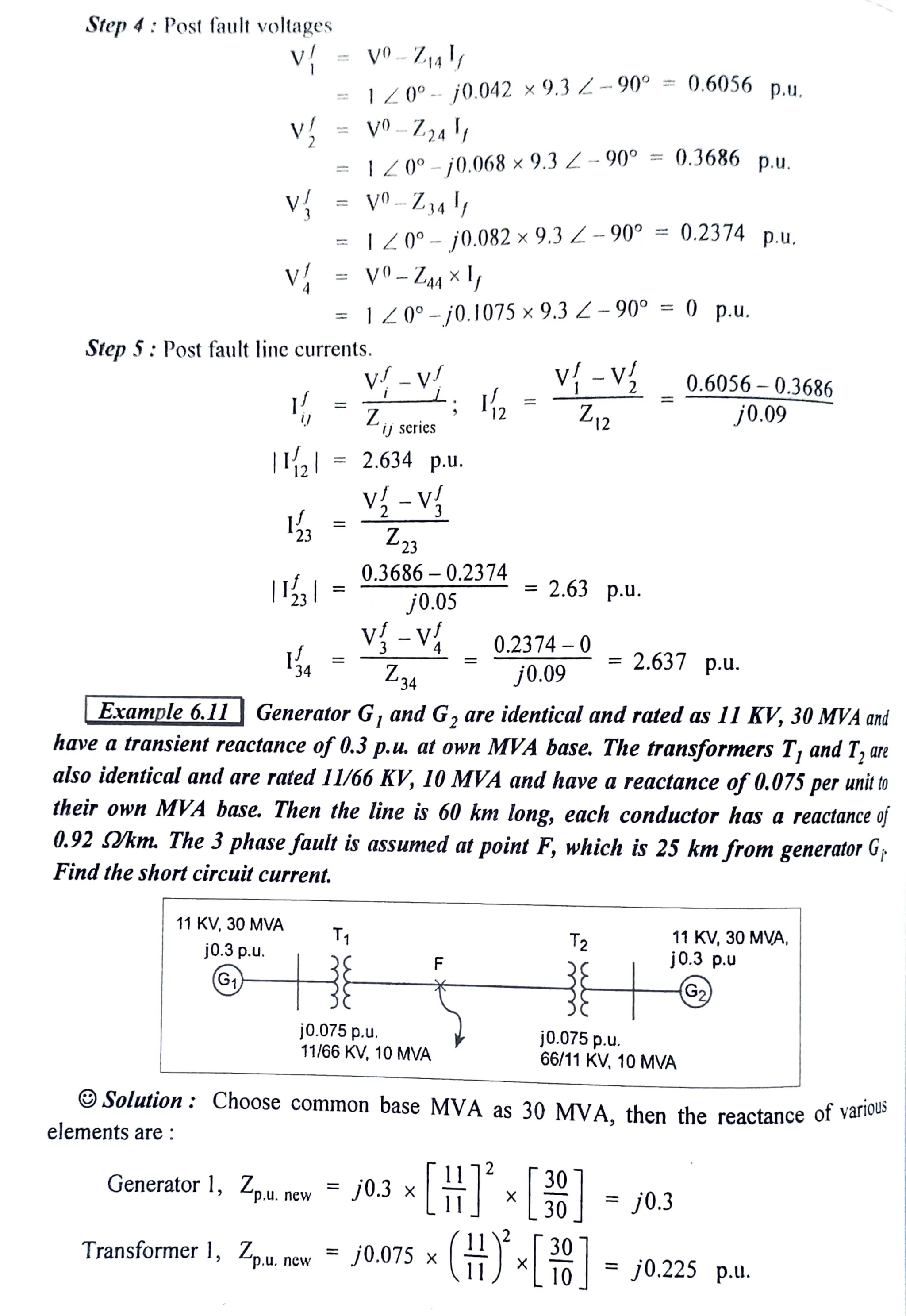 Fault Analysis using Z Bus..pdf | Computer Networking | Computing