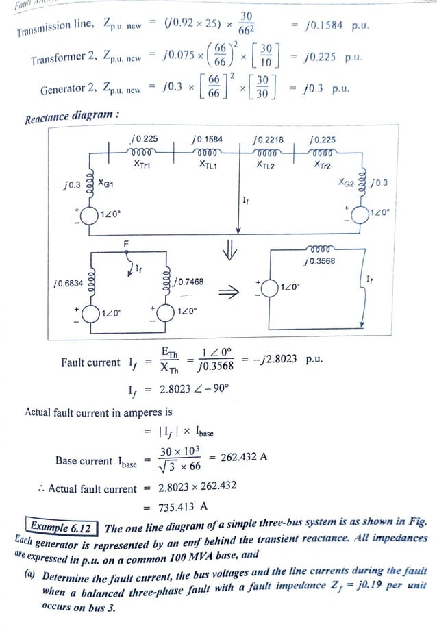 Fault Analysis using Z Bus..pdf | Computer Networking | Computing