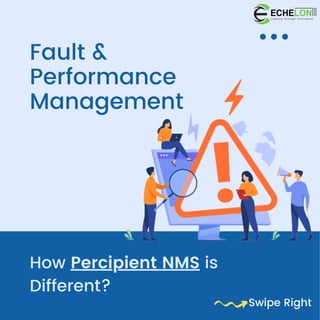 How Percipient NMS is
Different?
Fault &
Performance
Management
Swipe Right
 