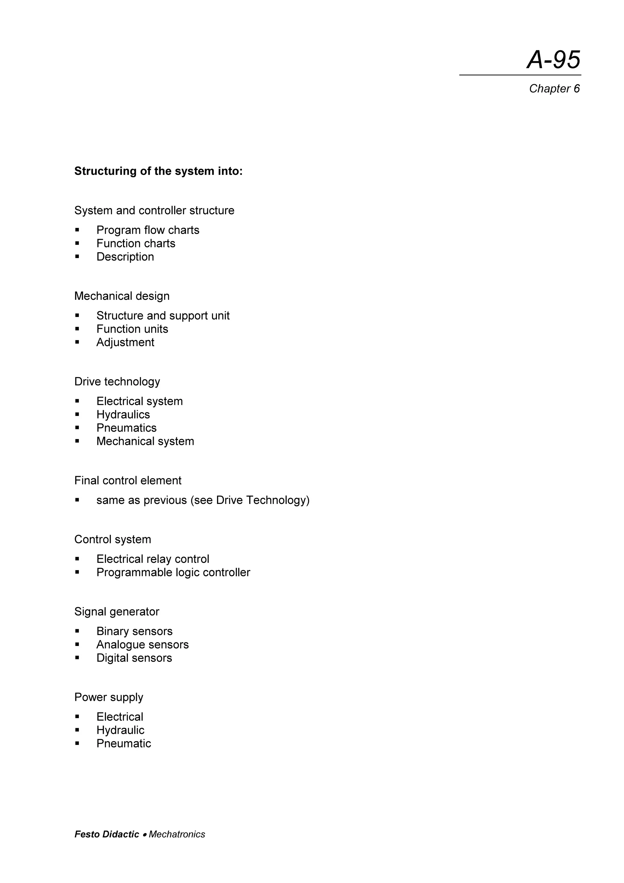 Fault finding in mechatronics PDF