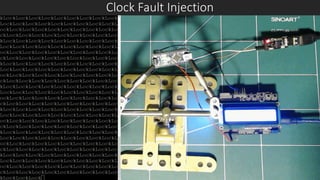 Clock Fault Injection
 