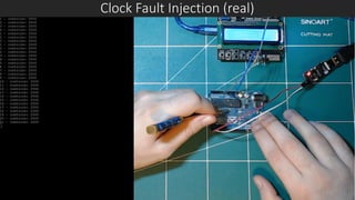 Clock Fault Injection (real)
 
