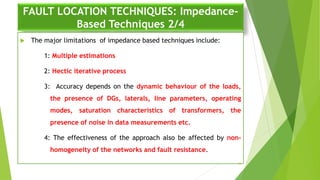 Fault location techniques in smart distribution system | PDF