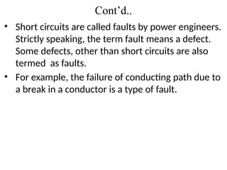 Comprehensive Overview of Electrical Power System Faults and Protection ...