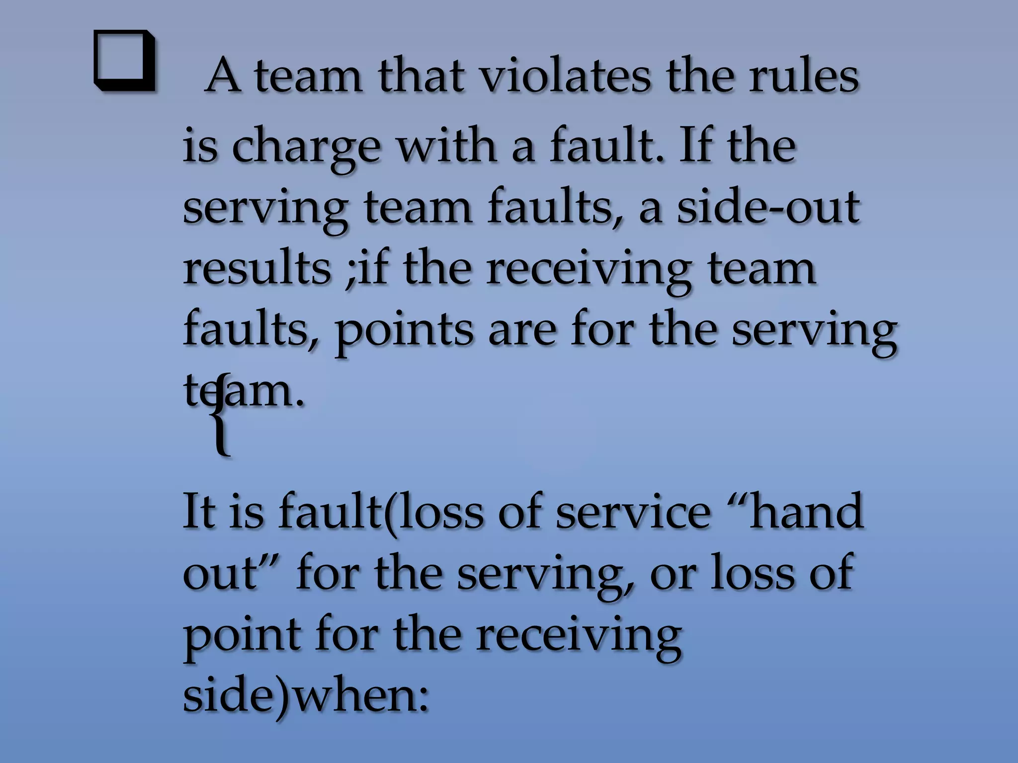 Faults of badminton | PPTX