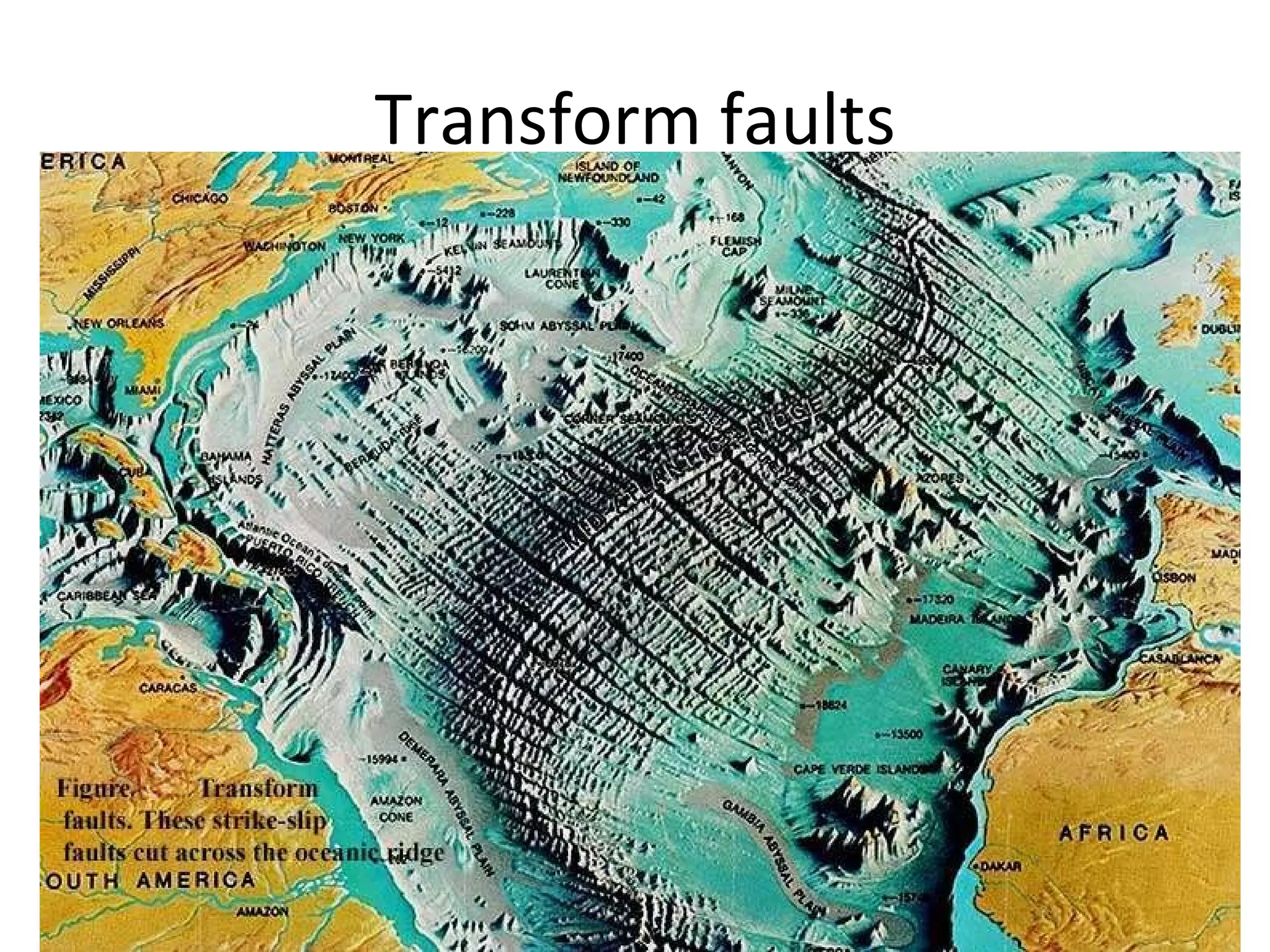 Transform faults