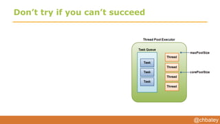 @chbatey
Don’t try if you can’t succeed
 