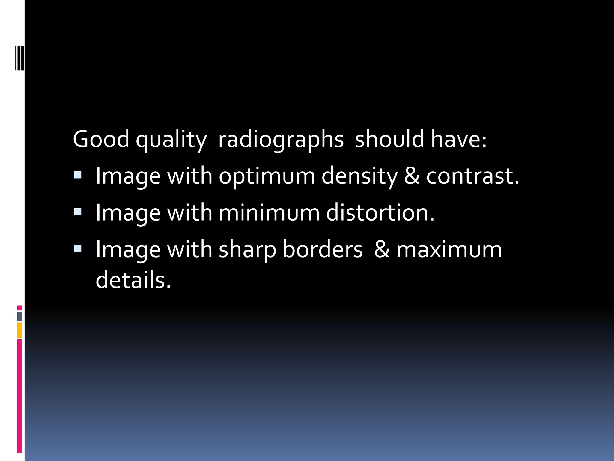 Faulty radiographs | PPTX