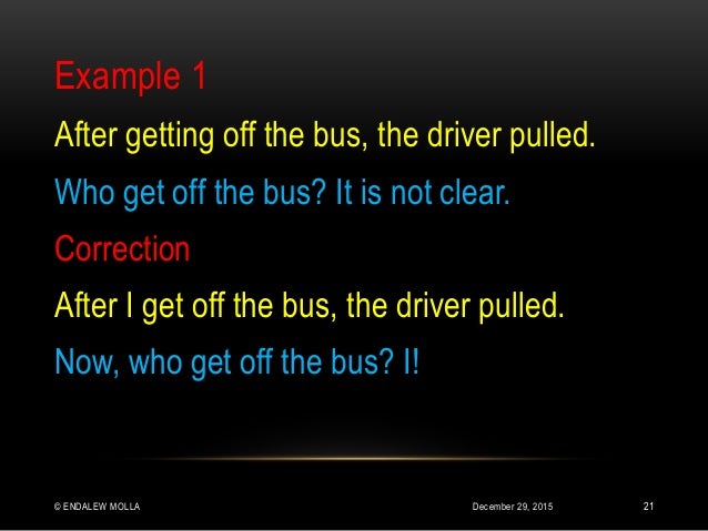 Faulty Sentences Basic Writing Skills