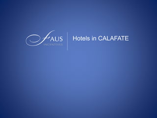 Hotels in CALAFATE
 