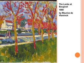 The Locks at Bougival1908by Maurice de Vlaminck