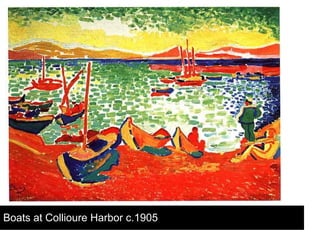 Boats at Collioure Harbor c.1905
 