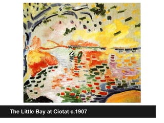 The Little Bay at Ciotat c.1907
 