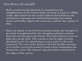 <ul><li>That Dance (I) and (II) Both versions nearly identical in composition, the simplifications of the human body attac...