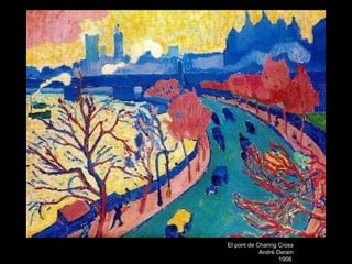 El pont de  Charing Cross André Derain 1906   