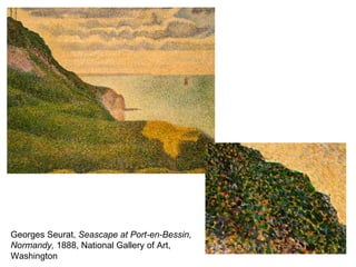 Georges Seurat,  Seascape at Port-en-Bessin,  Normandy,  1888, National Gallery of Art, Washington 