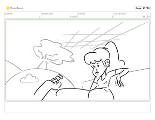 Scene
1
Duration
05:00
Panel
1
Duration
01:00
Page 47/80
 