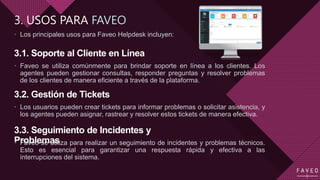 FAVEO HELPDESK PRESENTACIÓN | PPTX