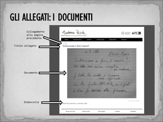 Collegamento
        alla pagina
        precedente

Titolo allegato




      Documento




      Didascalia
 